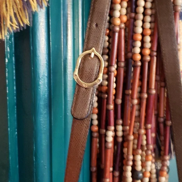 Leather Purse Botanical - Picture 3 of 4